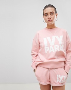 Розовый свитшот с логотипом Ivy Park - Розовый