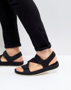 Черные нубуковые сандалии Clarks Originals Ranger - Черный