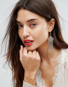 Серьги с кисточками Steve Madden - Золотой