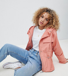 Дождевик с поясом на талии ASOS DESIGN Petite - Розовый