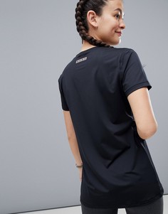 Удлиненная свободная спортивная футболка ASOS 4505 - Черный