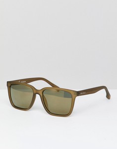 Квадратные солнцезащитные очки в оправе оливкового цвета Jack Wills - Зеленый