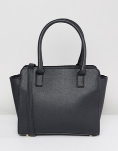 Черная большая сумка-тоут Yoki Fashion - Черный