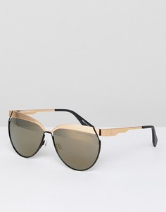 Солнцезащитные очки кошачий глаз Vivienne Westwood - Золотой