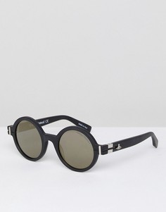Круглые солнцезащитные очки Vivienne Westwood - Черный