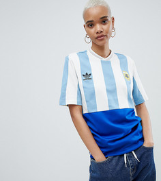 Футбольный топ adidas Originals Argentina Mashup - Синий