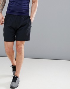 Черные нейлоновые шорты Abercrombie & Fitch Sports Running - Черный