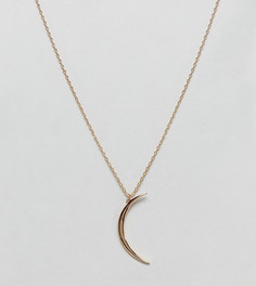 Ожерелье с позолотой 18 карата и подвеской Shashi - Золотой