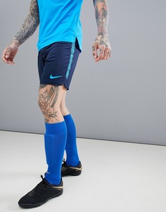 Синие шорты Nike Football Training Squad 859908-452 - Синий