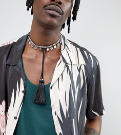 Ожерелье-чокер с кисточками Reclaimed Vintage Inspired эксклюзивно для ASOS - Мульти