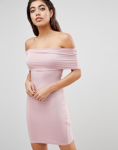 Платье с открытыми плечами Ivyrevel - Розовый