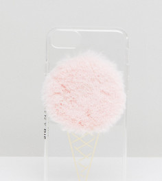 Чехол для iPhone 6/7/8/s с мороженым и искусственным мехом Skinnydip - Мульти
