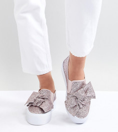 Кеды на платформе для широкой стопы ASOS DESIGN Discovery - Мульти