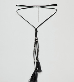 Ожерелье-чокер с кисточкой Reclaimed Vintage Inspired эксклюзивно для ASOS - Мульти