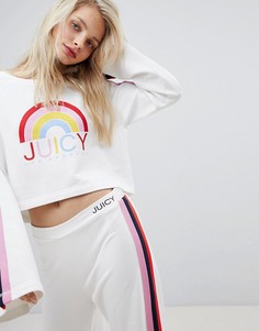 Свитшот в полоску Juicy By Juicy Couture - Белый