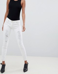 Рваные джинсы скинни с моделирующим эффектом Freddy WR.UP - Белый