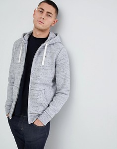 Худи серого цвета на молнии Hollister - Серый