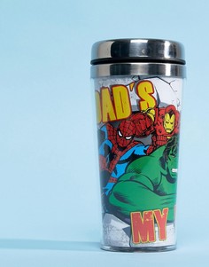 Дорожная кружка Marvel Fathers Day Dads My Hero - Мульти BB Designs