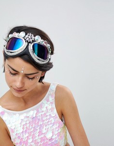 Защитные очки с декоративной отделкой Savage Rainbow - Мульти