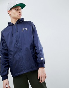 Темно-синяя ветровка с принтом на спине Primitive - Темно-синий