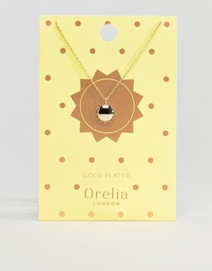 Ожерелье с подвеской-солнцем Orelia - Золотой