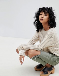 Вязаный джемпер One Teaspoon - Белый