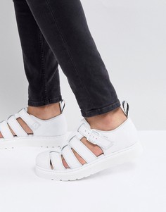 Белые сандалии Dr.Martens Vibal - Белый