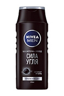 Шампунь для мужчин Сила угля, NIVEA