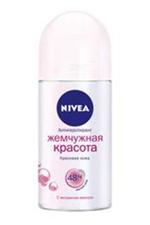 Роликовый дезодорант "Жемчужна NIVEA