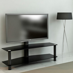 Подставка для ТВ с кронштейном MetalDesign MB-55-1 Black/Black MB-55-1 Black/Black