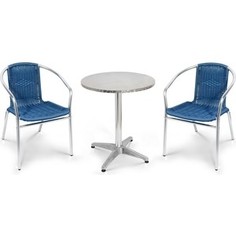 Комплект мебели Afina garden LFT-3199E/T3127-D60 blue (2+1)