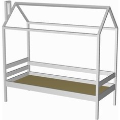 Кровать-домик RooRoom кд-11С 160x70 серый