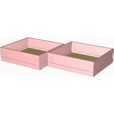 Ящики выкатные RooRoom яв-22Р 67x72 розовые