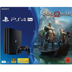 Игровая приставка Sony PlayStation 4 1Tb + игра God of War (CUH-2108B)