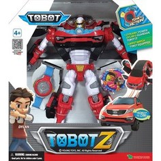 Трансформер Tobot Tobot Z с наклейками карточками браслетом и ключом-токеном (301005)