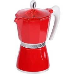 Гейзерная кофеварка 150 мл на 3 чашки G.A.T. Bella красный (103803 red)