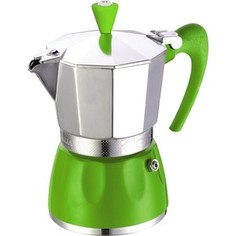 Гейзерная кофеварка на 6 чашек G.A.T. Delizia зеленый (100006 green)