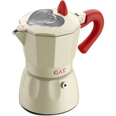 Гейзерная кофеварка на 6 чашек G.A.T. Rossana белый (103106 white)