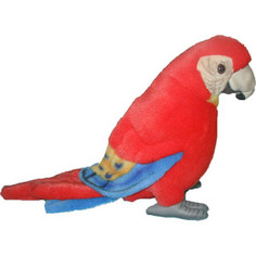 Мягкая игрушка Hansa Попугай Ара, красный, 20 см (3741)