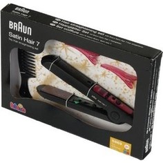 Игровой набор Klein BRAUN SATIN HAIR Набор стилиста: выпрямитель для волос, аксесссуары (5869)