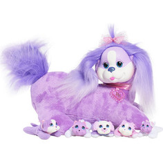 Мягкая игрушка-сюрприз Just Play Собачка Кэнди и ее щенки (42108)