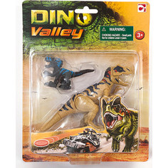 Игровой набор Chap Mei Подвижная фигура Мегалозавра с маленьким динозавром (520059-1)