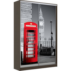 Шкаф-Купе Престиж-Купе Рико 2д фотопечать Лондон 0015-319