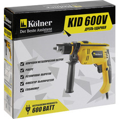 Дрель ударная Kolner KID 600V