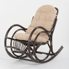 Кресло-качалка с подушкой Vinotti 05/04A TS темный коньяк