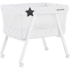 Колыбель Micuna Mini Fresh с текстилем МО-1560 white/claire