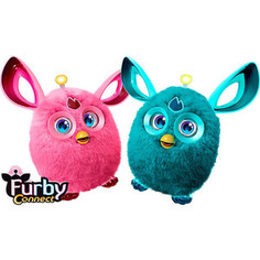 Интерактивная мягкая игрушка Hasbro Ферби Коннект яркие цвета (бирюзовый и ярко розовый)