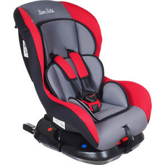 Автокресло BamBola 0-18 кг Bambino Isofix Серый/Красный KRES1520