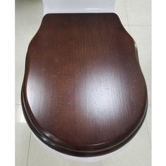 Сиденье микролифт BelBagno Boheme орех, петли золото (BB115SCW-ORO)