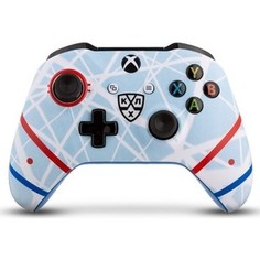 Геймпад Microsoft XBox One беспроводной геймпад КХЛ Русский лед (TF5-00004-KHL-RI)